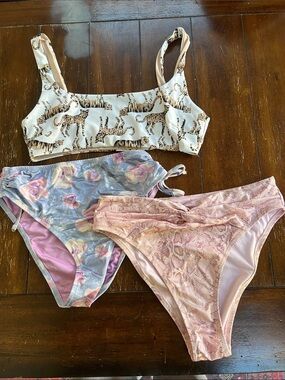 Victoria's Secret Bikini bottoms + aerie bikini top